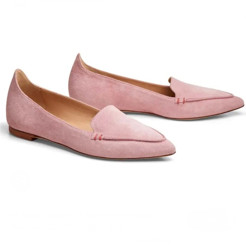 • M. Gemi • Women’s The Stellato Slip On Flats Suede
Rose Pink 36.5